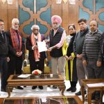 delegation of Chandigarh and Haryana Journalists Union led by President Ram Singh Brar met Governor